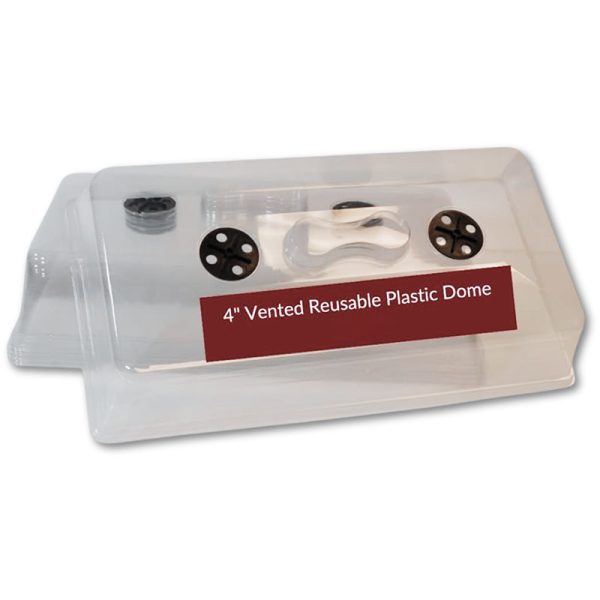 Clear Plastic Dome 4  Vented Online