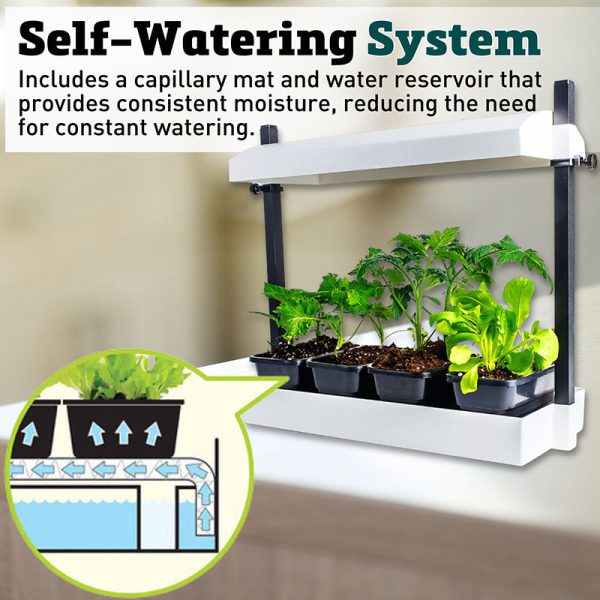 SunBlaster Micro Grow Light Garden LED - White Fashion - Image 4