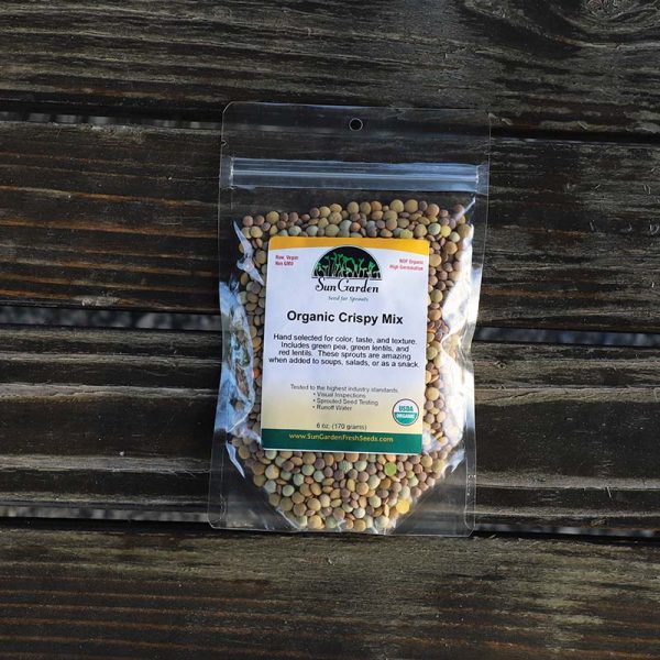 Crispy Mix Sprouts Organic Seeds Fashion