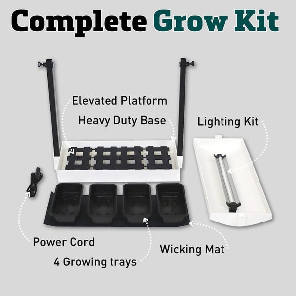 SunBlaster Micro Grow Light Garden LED - White Fashion - Image 3
